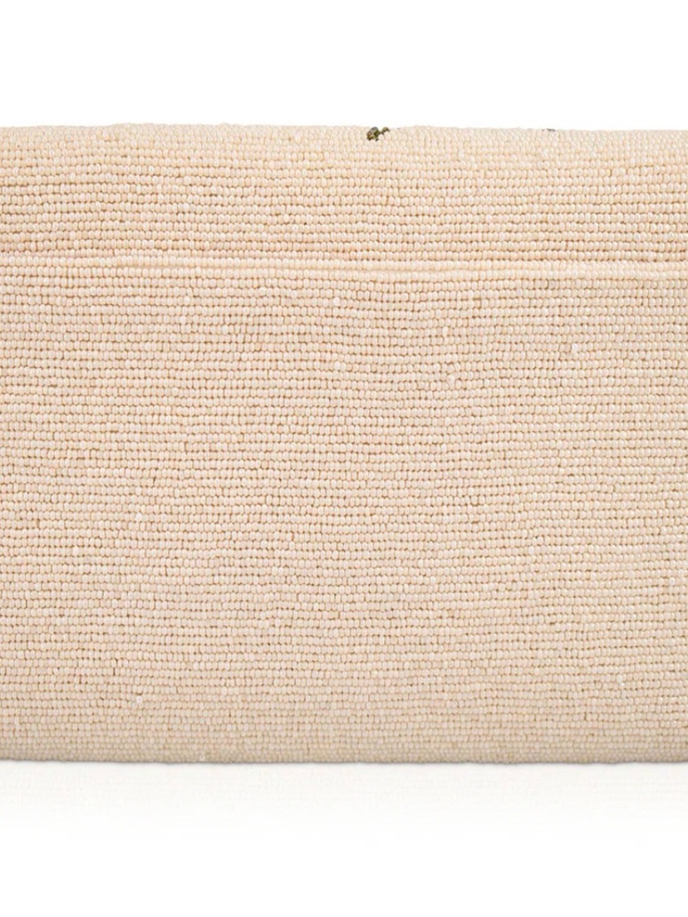 Mary Frances White Crossbody Clutch with Orange Floral Embroidery - Picture 7 of 7